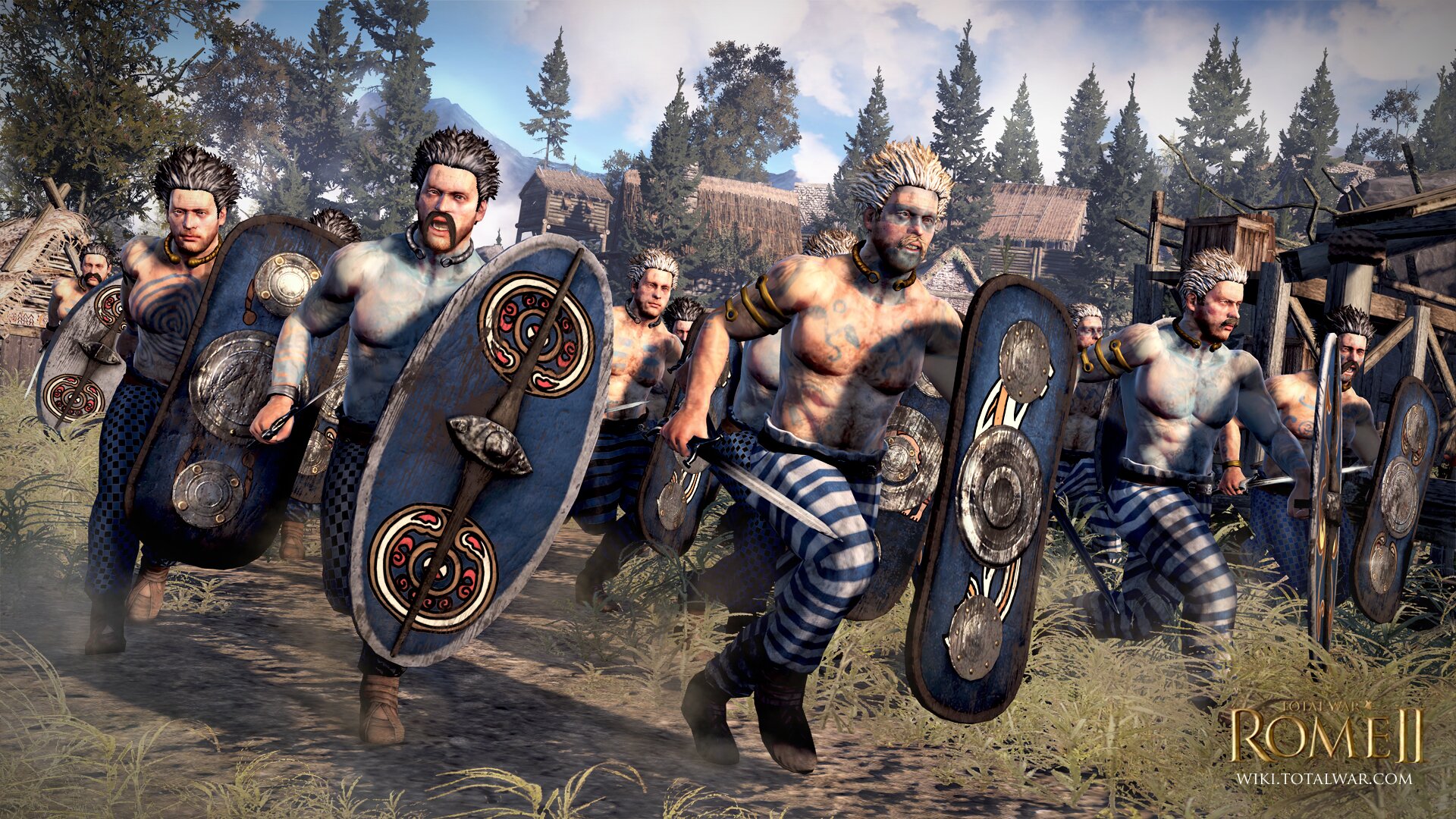 PaintedOnes Os mostramos a los Icenos, la cuarta facción jugable de Total War: Rome II