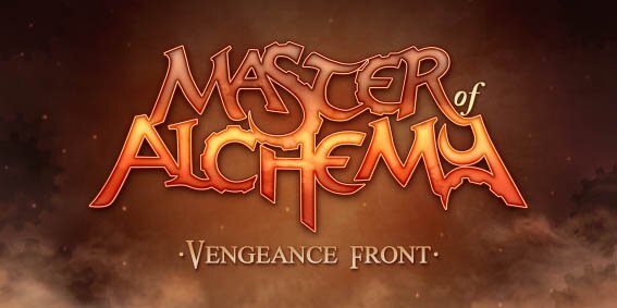 master of alchemy vengeance front logo