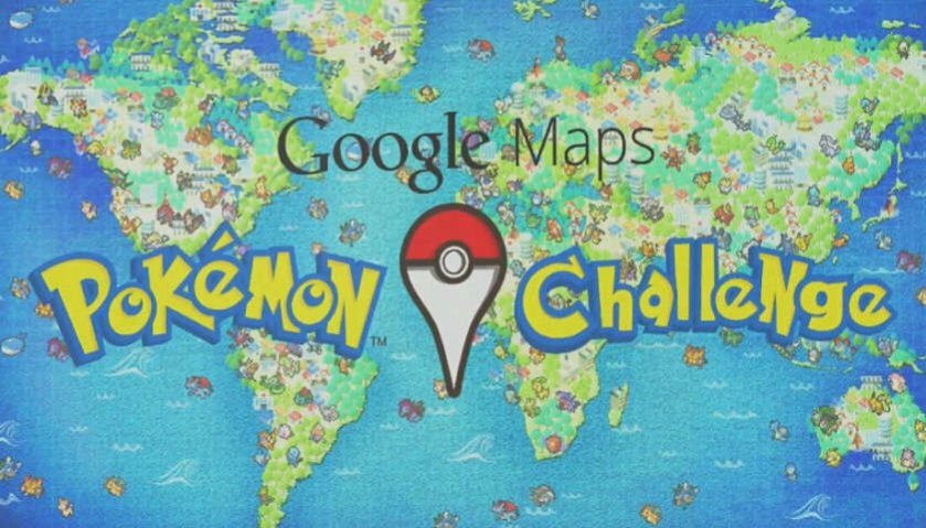 Google Maps pokémon