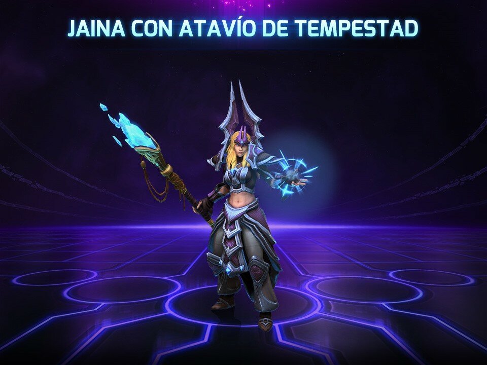 Nuevos_Aspectos+Jaina_con_atavío_de_tempestad-Heroes_of_the_Storm_banner
