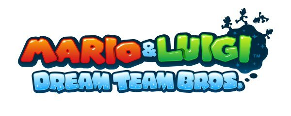 mario & luigi dream team bros logo