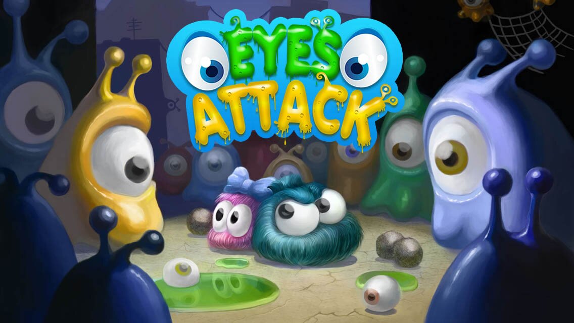 Eyes Attack - Intro Page screenshot