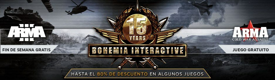 bohemia sale Celebra el aniversario de Bohemia Interactive con su promoción en Steam