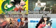 Sorteo Anime Dragon Ball Box 4, Wolf Children, Ataque a los Titanes Vol.1 y Una carta para Momo