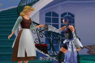 Kingdom Hearts HD 2.5 ReMIX Aqua y Cenicienta