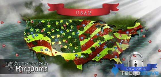 Stronghold Kingdoms - Mapa Norteamérica